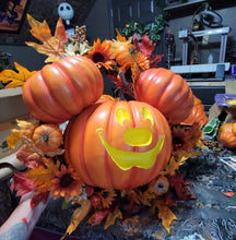 Main Street USA Fall Pumpkin Wreath