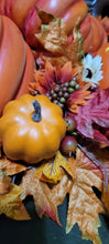 Main Street USA Fall Pumpkin Wreath