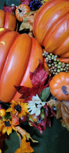 Main Street USA Fall Pumpkin Wreath
