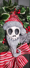 Santa Skull Deluxe Wreath