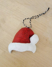 Santa Mini Skull Ornament