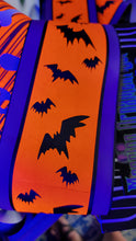 Blacklight Responsive Haunted Mansion Graveyard Bow and Skull Set