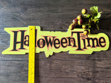 Halloween Time Sign *Main Street USA* *Disneyland* *Magic Kingdom*