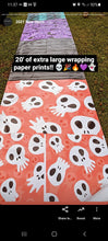 Load image into Gallery viewer, Roll of Vinyl Wrapping Paper Prints