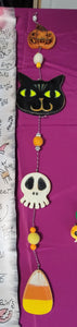 Wooden Cut out Vertical Garland