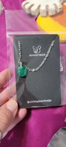 Moana Heart of Tefiti Resin/chain Necklace