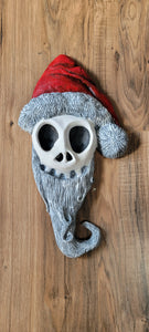 15" Santa Skull