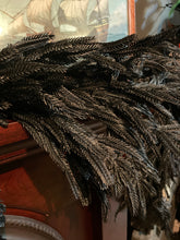 Load image into Gallery viewer, Close-up of deep black branches on gothic Halloween garland, perfect for Nightmare Before Christmas themed decorating”