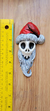 Tiny Santa Skull Ornament