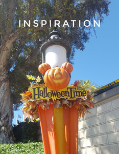 Halloween Time Sign *Main Street USA* *Disneyland* *Magic Kingdom*