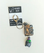Hocus Pocus Book Keychain and Bag Clasp