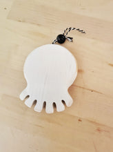 Skull and Kitty Wooden Ornaments