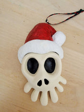 Santa Mini Skull Ornament