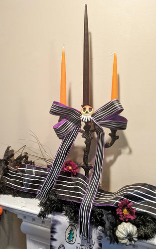 Small Bow and tiny Skull set