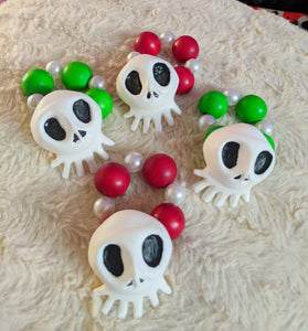 Haunted Mansion Holiday Tiny Skull Napkin Ring Set