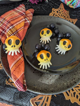 Haunted Mansion Holiday Tiny Skull Napkin Ring Set