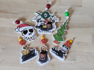 Nightmare Before Christmas Inspired Ornaments