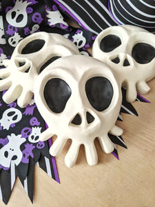 jack skelington skull, haunted mansion skull decoration, skull decoration, disneyland halloween