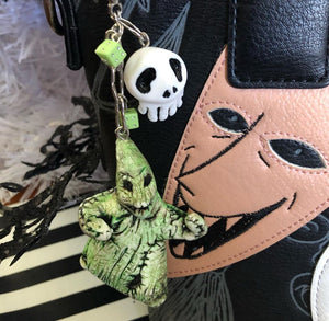 Glow In The Dark Boogie and Skull Key Chain, bag charm
