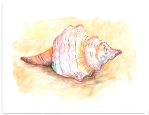Original She Sells Sea Shells Painting