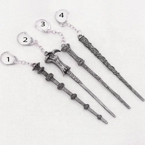 Magic Wand Keychain/Hair Pick